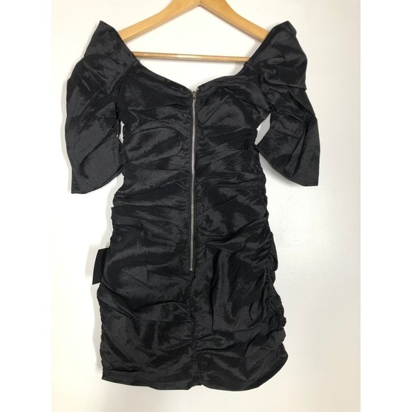 Lulus Unique As You Dress Black NWT XS - Picture 3 of 6